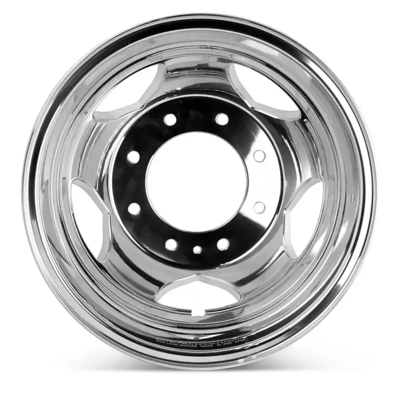 17-Inch Gmc Sierra 3500 Wheel Replacement 2011-2022 Rear Polished Replica Rim 5520 22791555 1