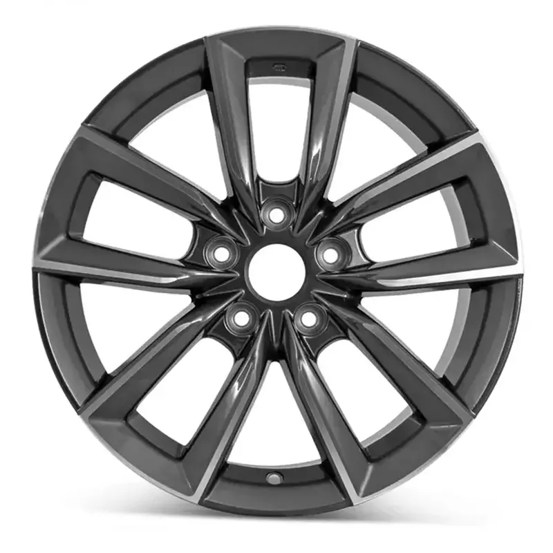 17-Inch Honda Accord Wheel Replacement Machined Charcoal Replica Rim 63701 72800Tvaad1 1
