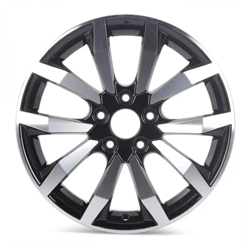 17-Inch Honda Civic Wheel Replacement Machined Black Replica Rim 64063 63996 42700Snxa72 1