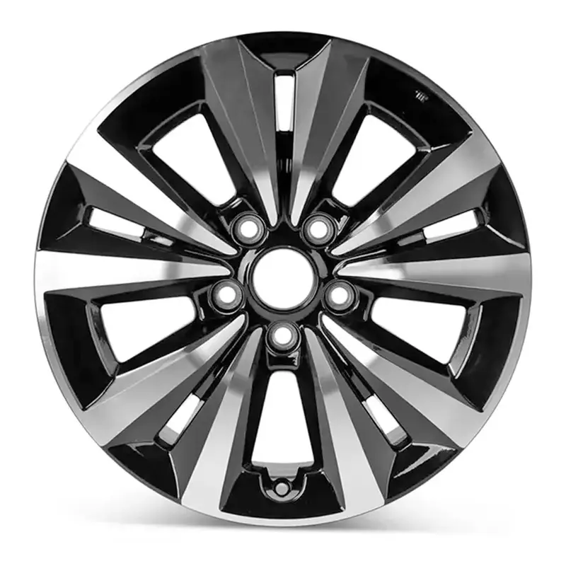 17-Inch Honda Civic Wheel Replacement Machined Black Replica Rim 95358 42700T20a92 1