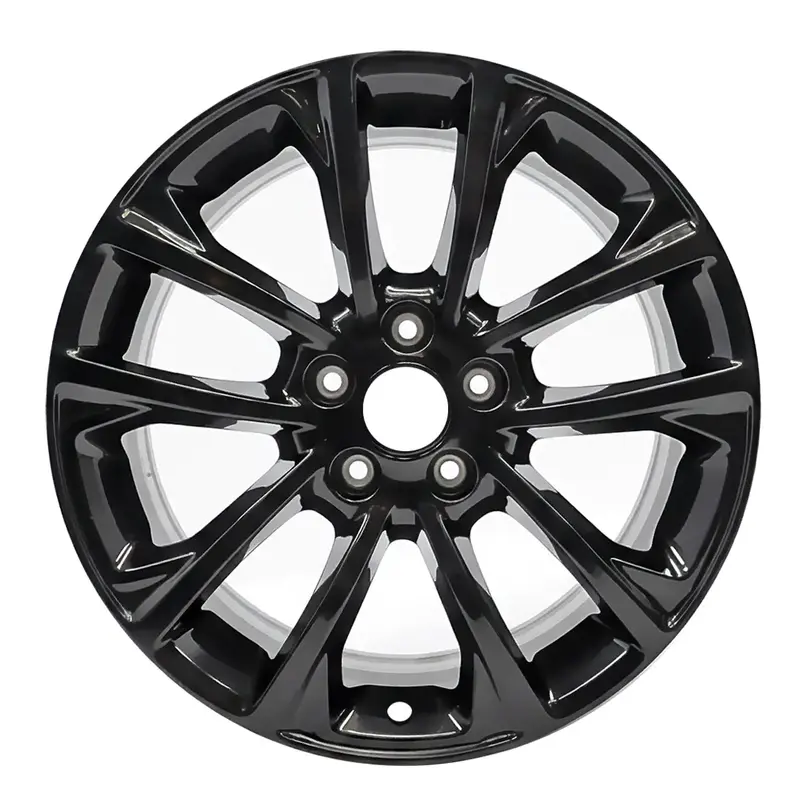 17-Inch Jeep Cherokee Oem Wheel 9201. 2019-2023 Black Rim 6Bg71trmab 1