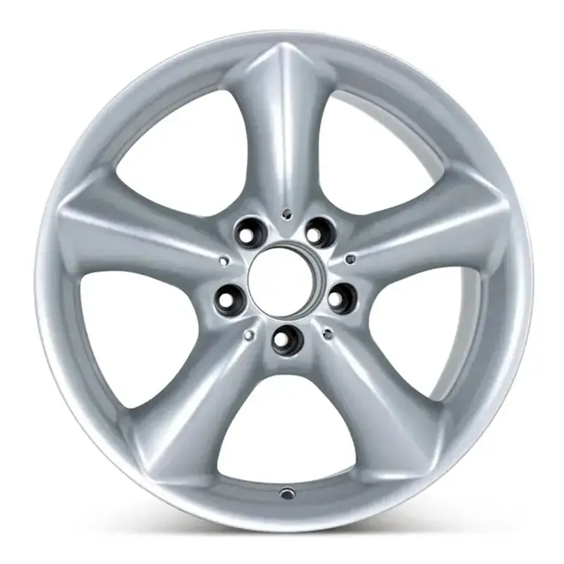 17-Inch Mercedes Clk320 Wheel Replacement Rear Silver Replica Rim 65289 1