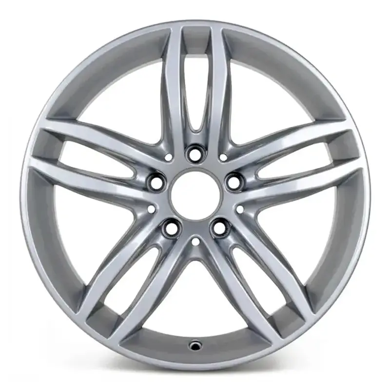 17-Inch Rear Mercedes C250 Wheel Replacement Silver Replica Rim 85259 1