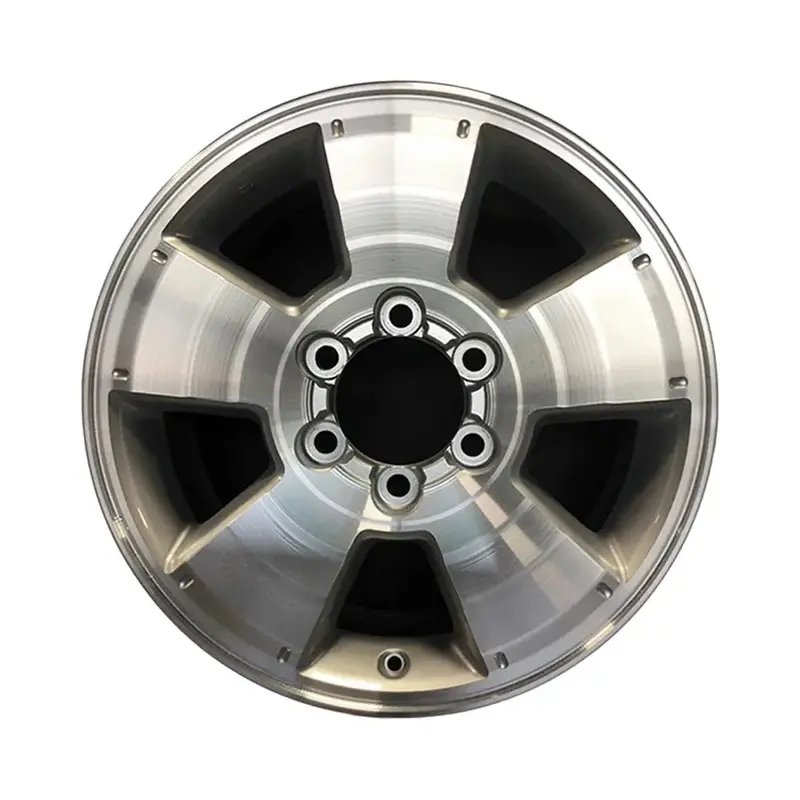 17-Inch Toyota Tacoma Wheel Replacement Machined Silver  Replica Rim 69463 1