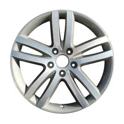 18-In Audi Q7 Rim Aly058804 2007-2013 Silver Oem Wheels 4L0601025b 1