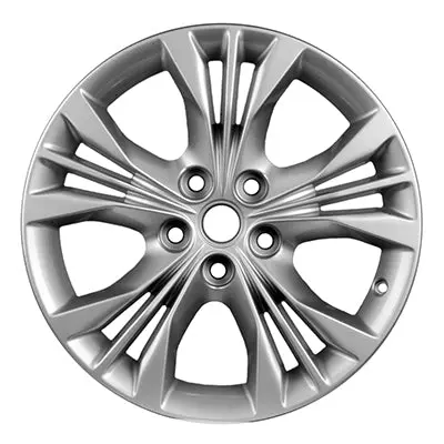 18-In Chevy Impala Rim Aly05710 2014-2015 Silver Oem Wheels 23105066 1