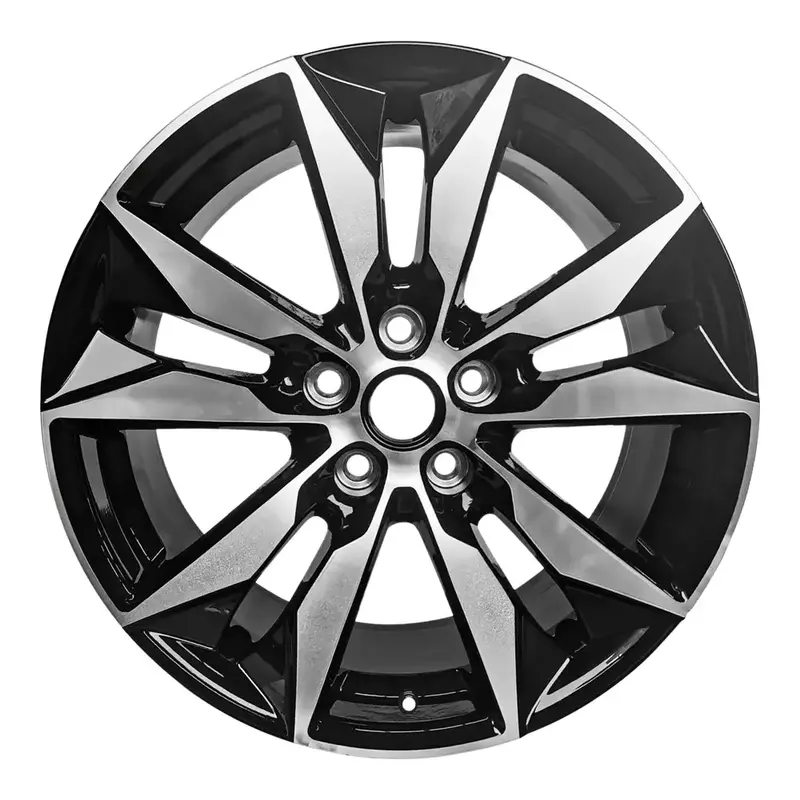 18-In Chevy Malibu Rim Aly05716 2016-2017 Machined Oem Wheels 22969723 1