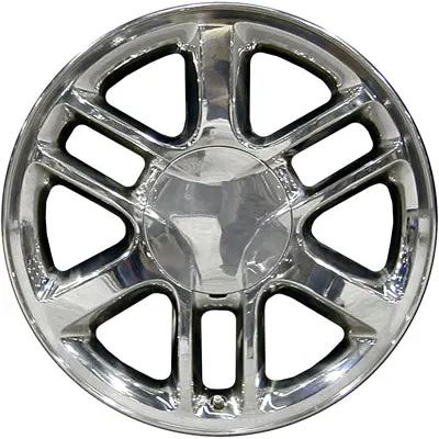 18-In Gmc Envoy Rim Aly05252 2006-2009 Chrome Oem Wheels 9595872 1
