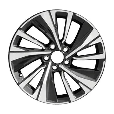 18-In Honda Accord Rim Aly064081 2016-2017 Black Oem Wheels 42700T2al82 1
