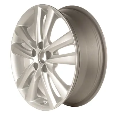 18-In Hyundai Tucson Rim Aly070795 2010-2013 Silver Oem Wheels  529102S310 1