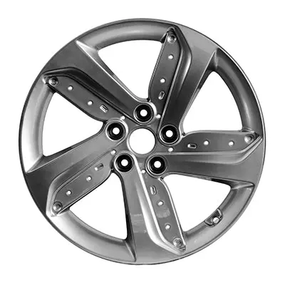 18-In Hyundai Veloster Rim Aly070844 2013-2015 Hypersilver Oem Wheels 529052V350 1