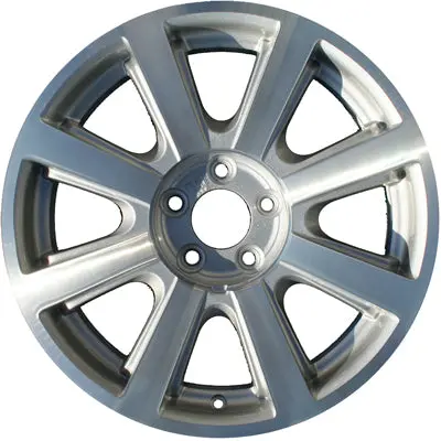 18-In Lincoln Mkx Rim Aly03676 2007-2010 Machined Oem Wheels 7A131007aa 1