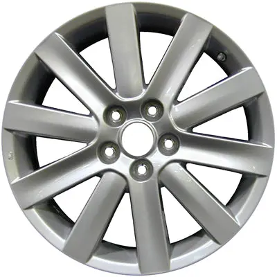 18-In Mazda 3 Rim Aly064896 2007-2009 Silver Oem Wheels 9965097080 1