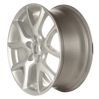 18-In Mazda 3 Rim Aly064930 2010-2013 Silver Oem Wheels 9965187580 1