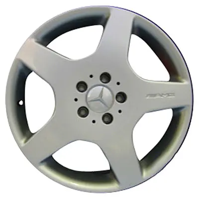 18-In Mercedes S Class Rim Aly065309 2003-2006 Silver Oem Wheels A2204013602 1