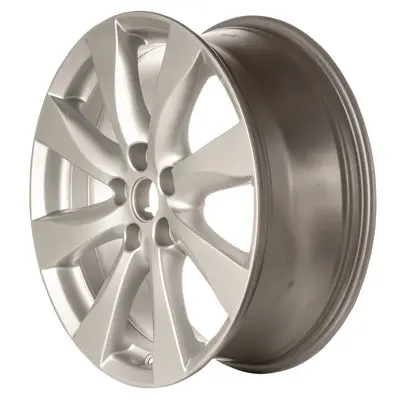 18-In Mitsubishi Lancer Rim Aly098466 2012-2014 Machined Oem Wheels Lz6891870 1