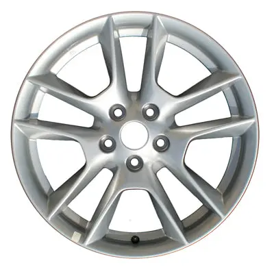 18-In Nissan Maxima Rim Aly062511 2009-2014 Silver Oem Wheels 403009N02c 1