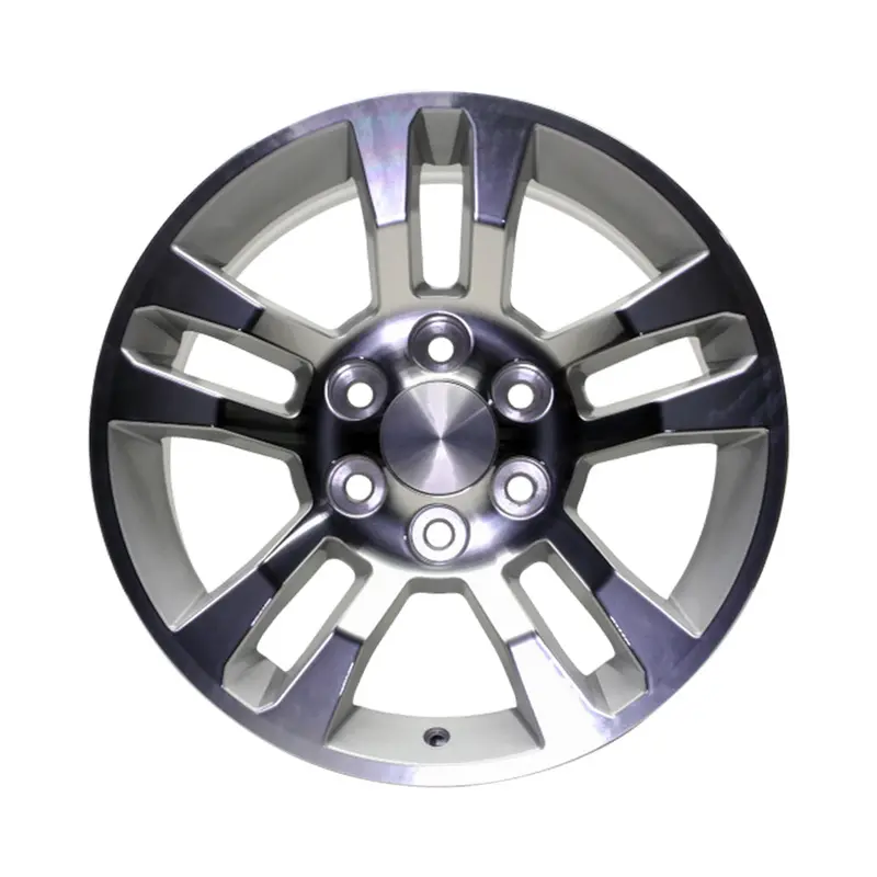 18-Inch Chevy Trucks Wheel Replacement 2014-2020 Machined Silver Replica Rim 5646 20937769 1