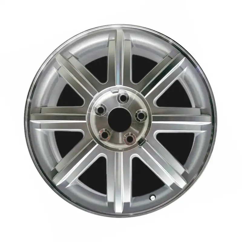 18-Inch Ford 500 Wheel Replacement Machined Silver Replica Rim 3581 1