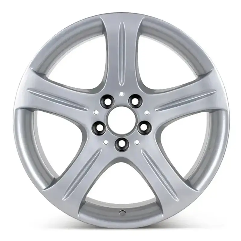 18-Inch Front Mercedes Cls500 Wheel Replacement Silver Replica Rim 65371 1