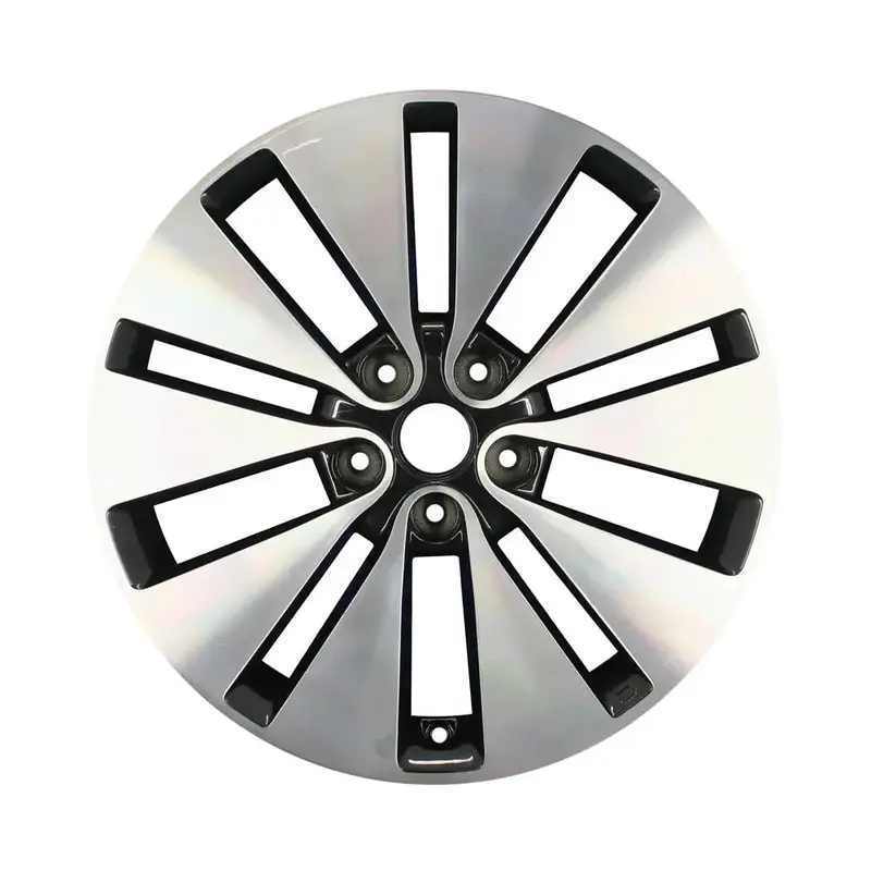 18-Inch Kia Optima Wheel Replacement Machined Black Replica Rim 74645 1
