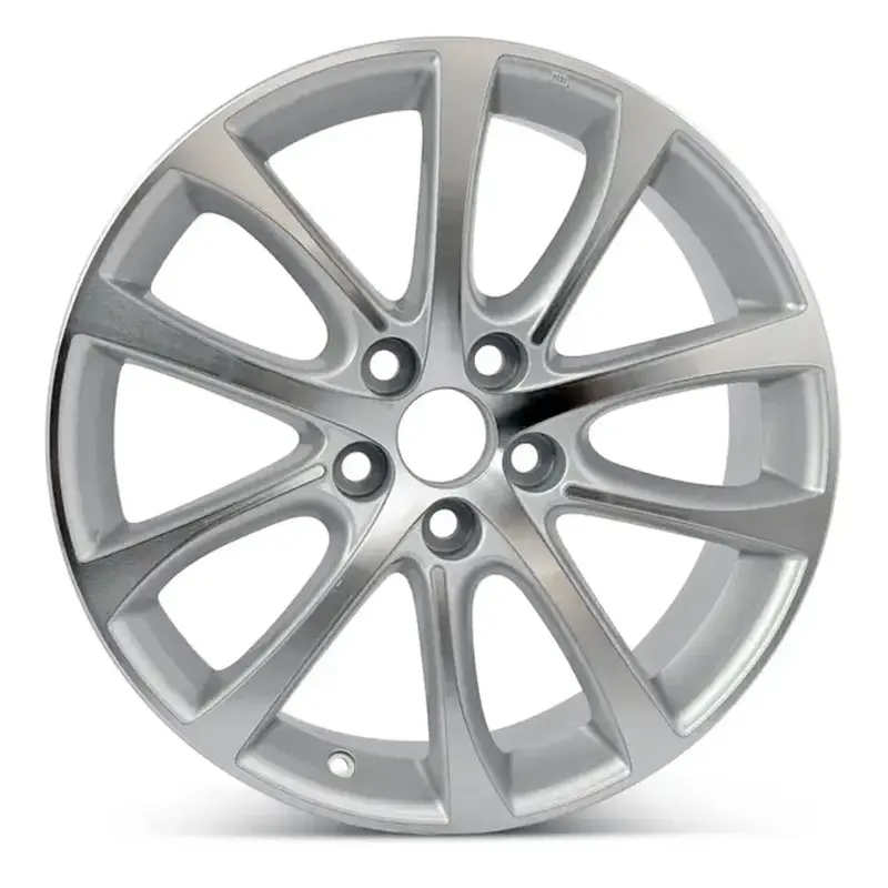 18-Inch Toyota Avalon Wheel Replacement Machined Silver Replica Rim 69624-A 4261107080 1