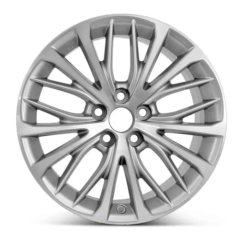 18-Inch Toyota Camry Wheel Replacement Machined Silver Replica Rim 75221-A 4261106F80 1