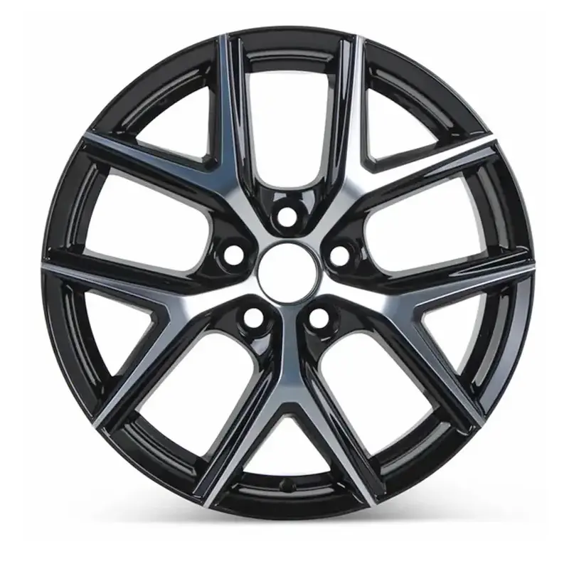 18-Inch Toyota Rav4 Wheel Replacement Machined Black Replica Rim 75201 4261142700 1