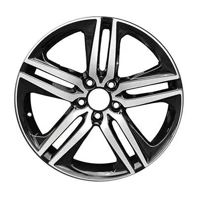 19-In Honda Accord Rim Aly064083 2016-2017 Black Oem Wheels 42700T2al92 1