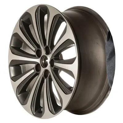 19-In Hyundai Genesis Rim Aly070824 2012-2014 Machined Oem Wheels 529103M650 1