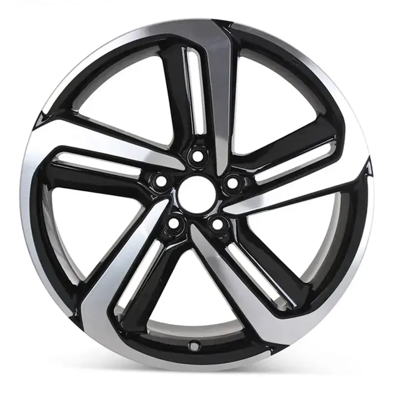 19-Inch Honda Accord Wheel Replacement 2018-2022 Machined Black Replica Rim 64127 42700Tvaa94 1