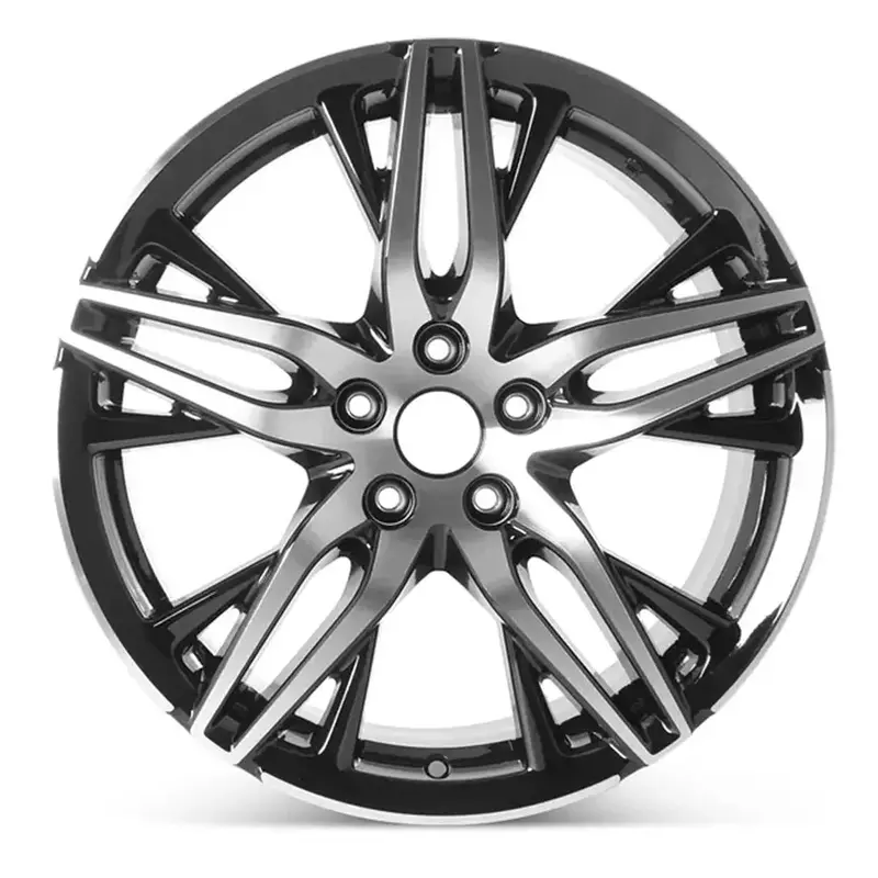 19-Inch Honda Accord Wheel Replacement Machined Black Replica Rim 63702 42800Tvaag0 1