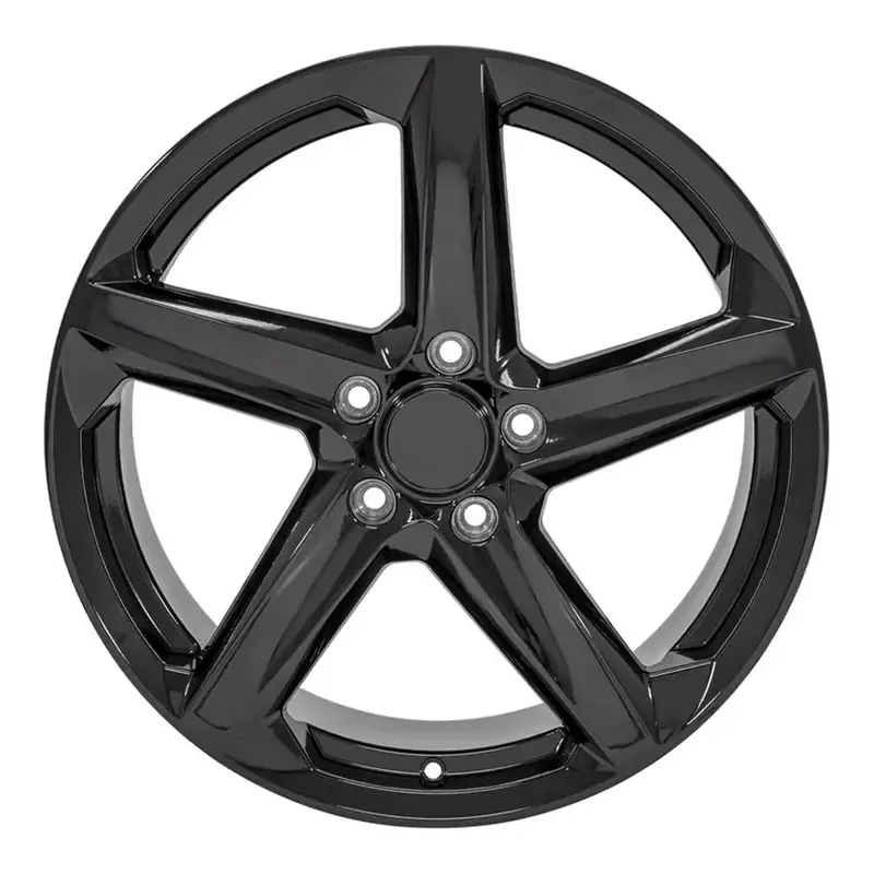 19X10 Black Wheel Replacement For Chevy Corvette. Cv02c Replica Rim 1