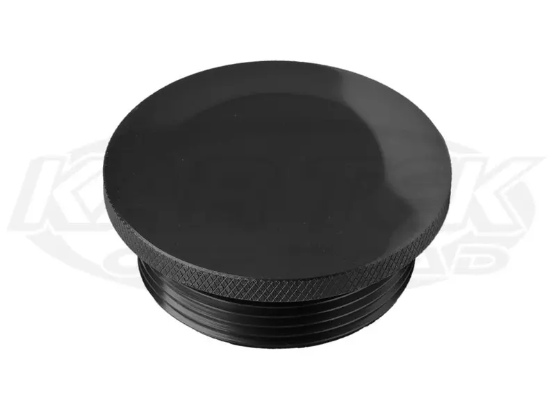 2-1/2" Threaded Remote Fill Cap Black 1