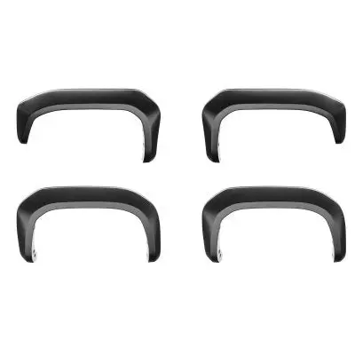 2.5" Extend-A-Fender Smooth Fender Flares, Black, Front & Rear Suits Gmc 1500 (2019-2025) By Husky Liners 1