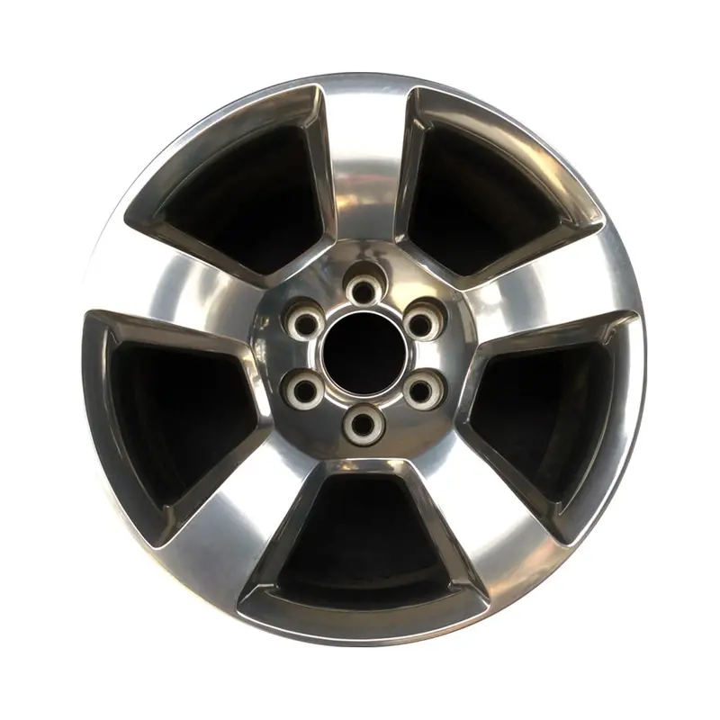 20-In Gm Trucks Chevy Silverado Rim 5652 Polished Oem Wheels 20937764 1