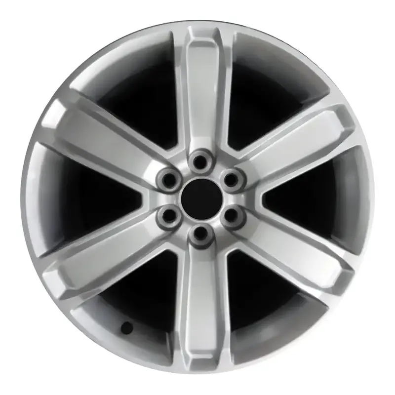 20-In Gmc Acadia Rim Aly05794 2017-2021 Silver Oem Wheels 22996320 1