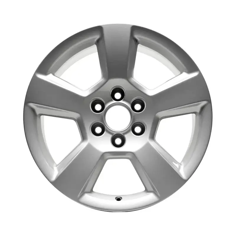 20-Inch Chevy Silverado Wheel Replacement Silver Replica Rim 5754 1