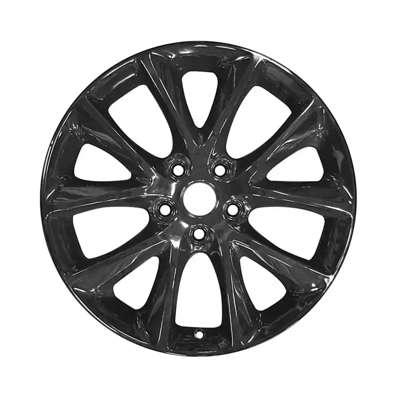 20-Inch Dodge Durango Wheel Replacement Black Replica Rim 2496 1
