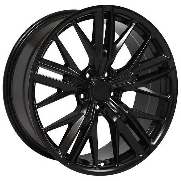 20-Inch Satin Black Wheel Replacement For Chevy Camaro  2010-2017. Replica Rim 9506892 1