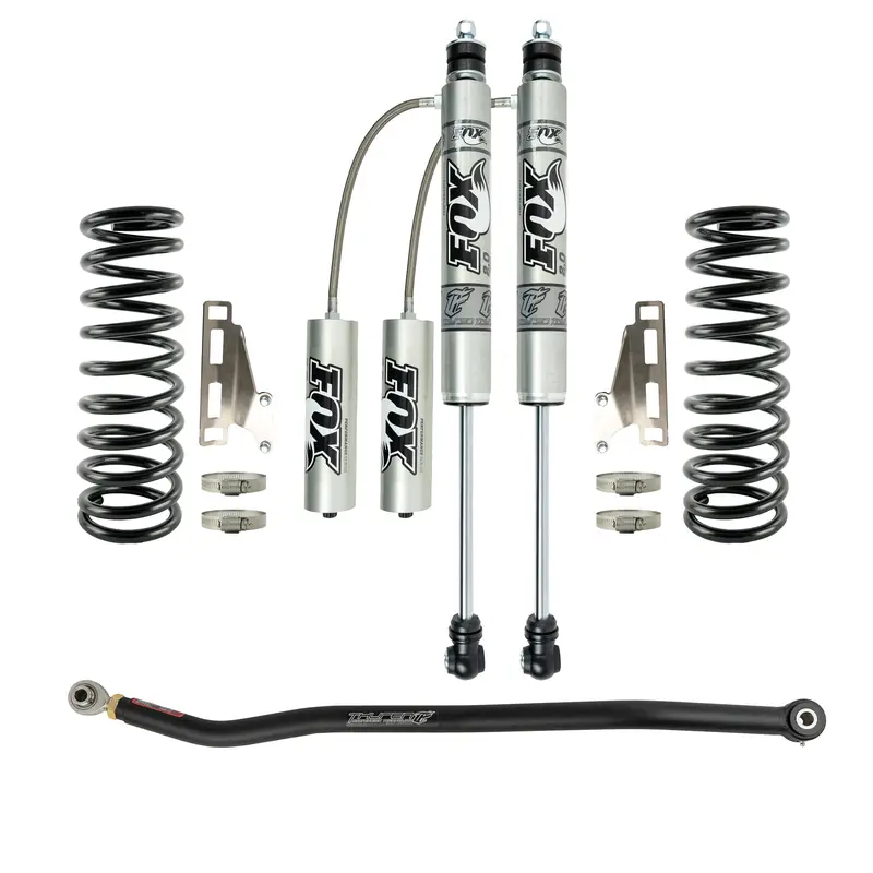 2014-2026 Dodge Ram 2500 Fox 2.0 Remote Reservoir Front Leveling Kit 1
