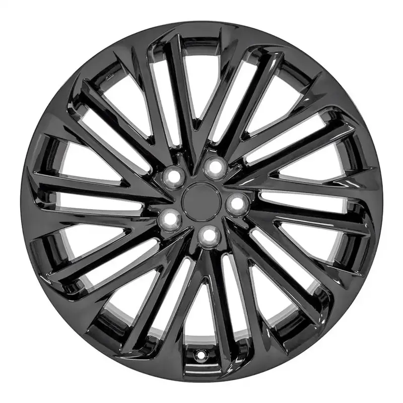 20X8 Black Wheel Replacement For Lexus Trucks. Lx58 Replica Rim 1