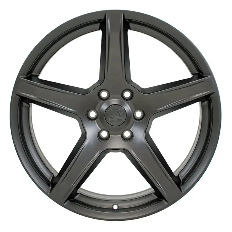 22-Inch Gunmetal Wheel Replacement For Ram 1500. Dg22 Replica Rim 22X9.5 1