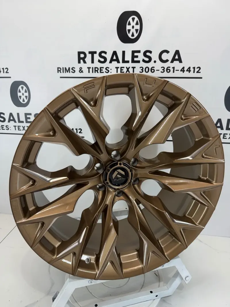 22X12 Fuel Flame Rims 6X139.7 1