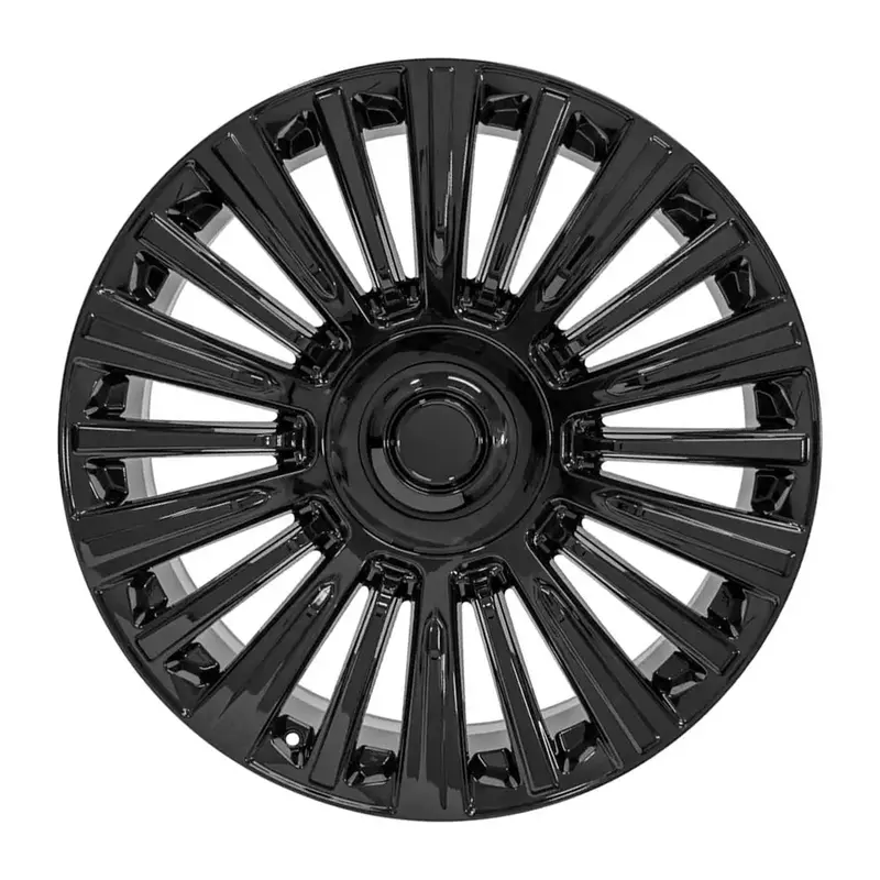 24-Inch Gloss Black Wheel Replacement For Cadillac Escalade. Ca92 Replica Rim 24X10 1