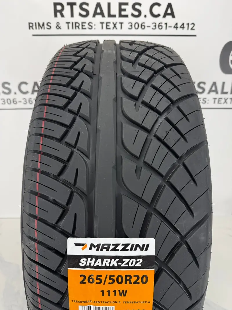 265/50/20 Mazzini Shark-Z02 111W All Season Tires 1