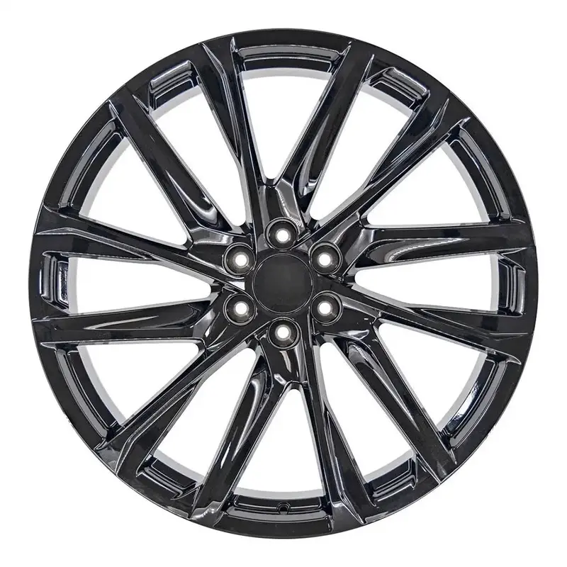 26X10 Black Wheel Replacement For Cadillac Escalade. Ca90 Replica Rim 1