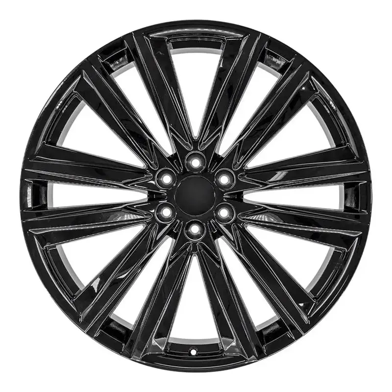 26X10 Black Wheel Replacement For Cadillac Escalade. Ca91 Replica Rim 1