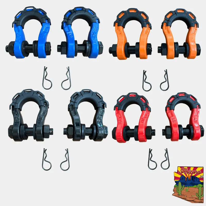 3/4” Forged Steel D-Shackle Set (8T) (Life Time Warranty*) 1