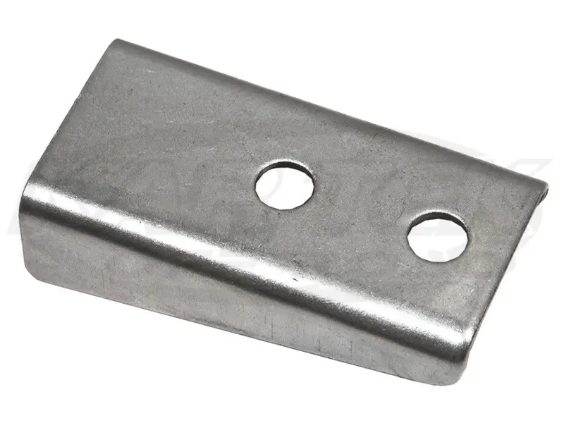 3" Two Hole Channel Bracket 3_ Long W/ 3/8_ Holes 1